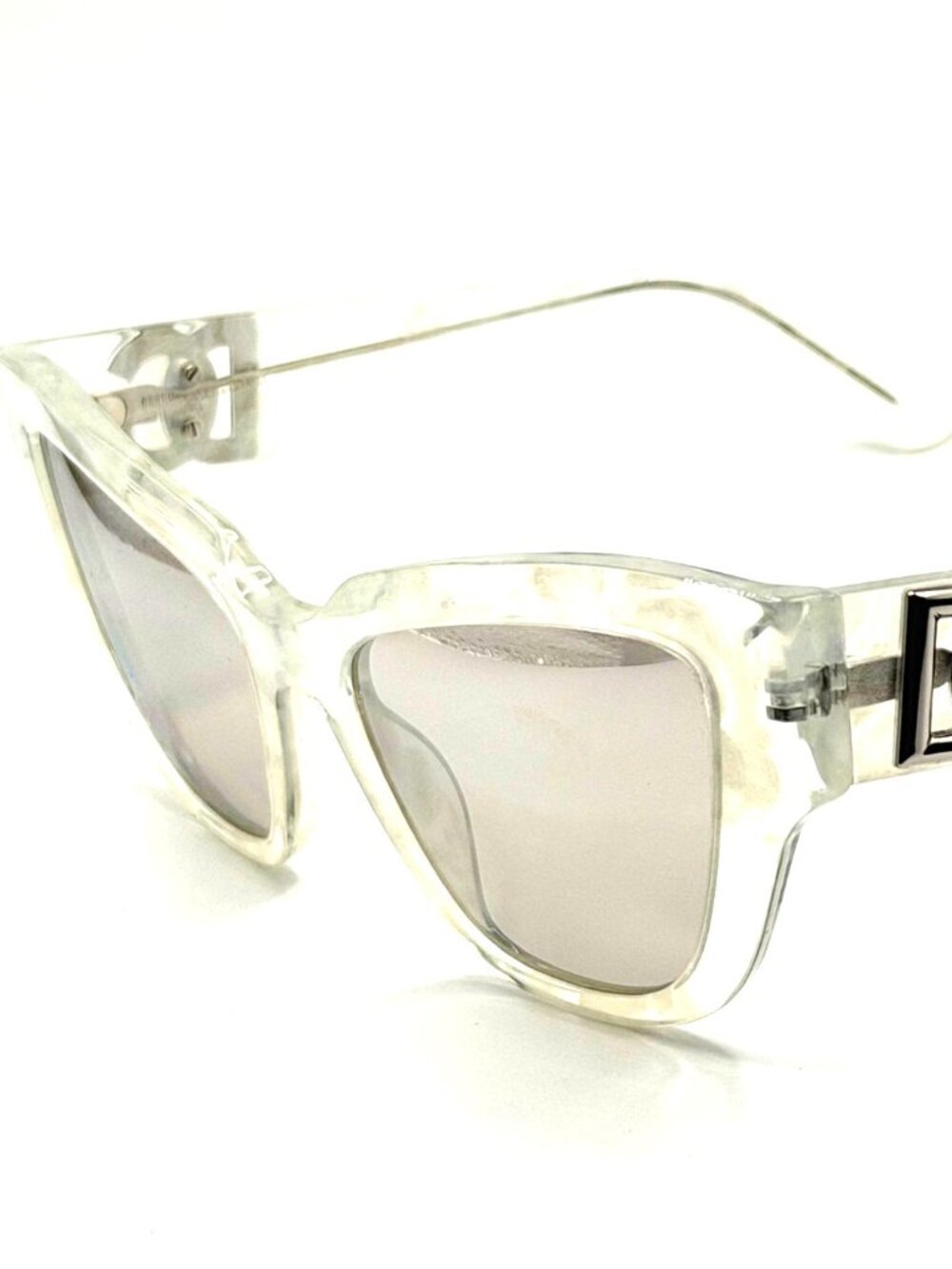 DOLCE GABBANA DG4404 3348/8V GREY BUBBLE/SILVER WOMEN SUNGLASSES 54MM 19 140